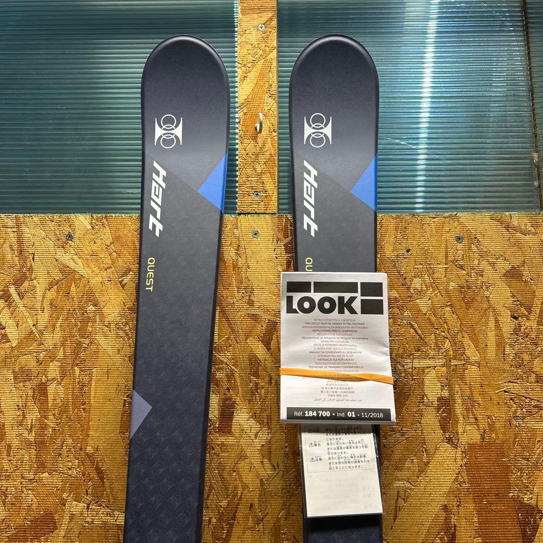 新品未使用 Hart Quest 138cmスキー板 ビンディング付き ジュニア