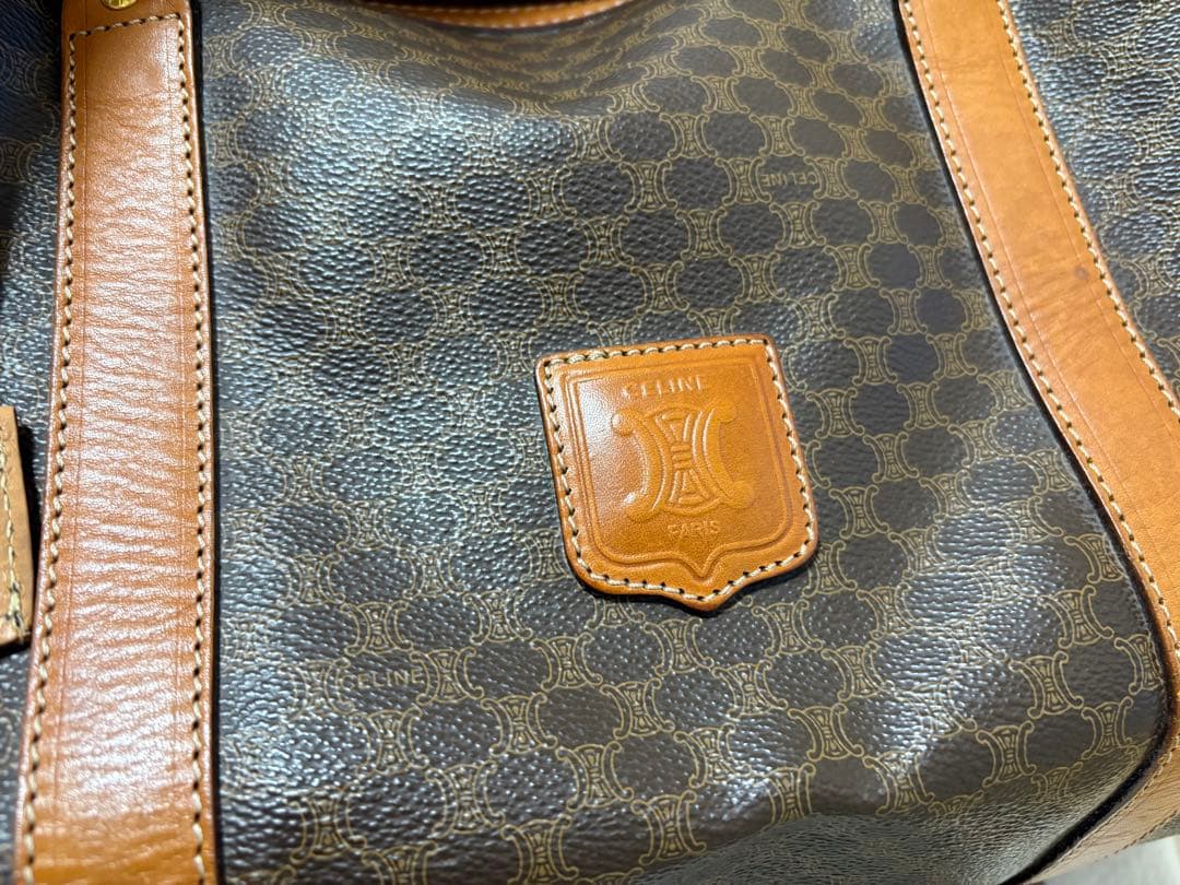 CELINE　ボストンバッグ　マカダム
