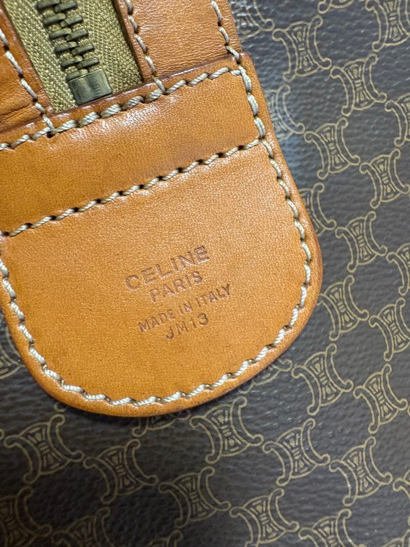 CELINE　ボストンバッグ　マカダム