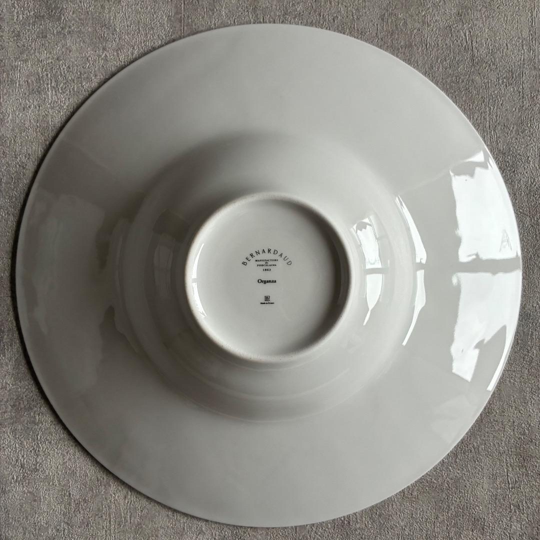 BERNARDAUD ベルナルド Organza リムプレート 27cm