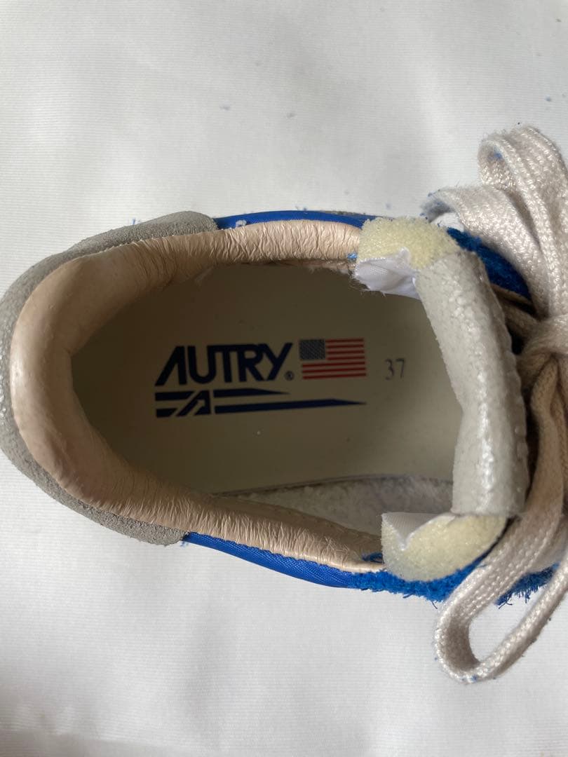 人気　オートリー　レトロ　スニーカー　ブルー