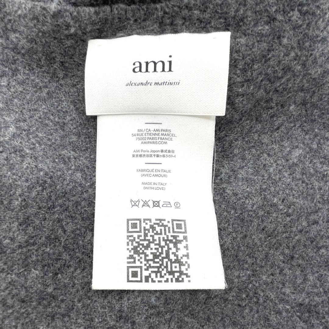 美品　ami paris　マフラー　ユニセックス　ロゴ　USF405.334