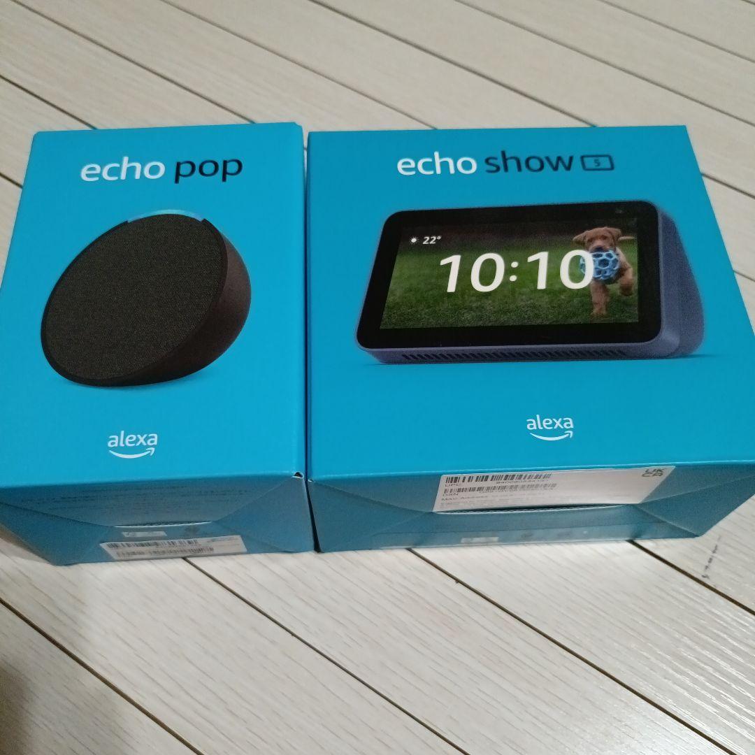 Amazon Echo Pop Echo show 5（第2世代）未使用