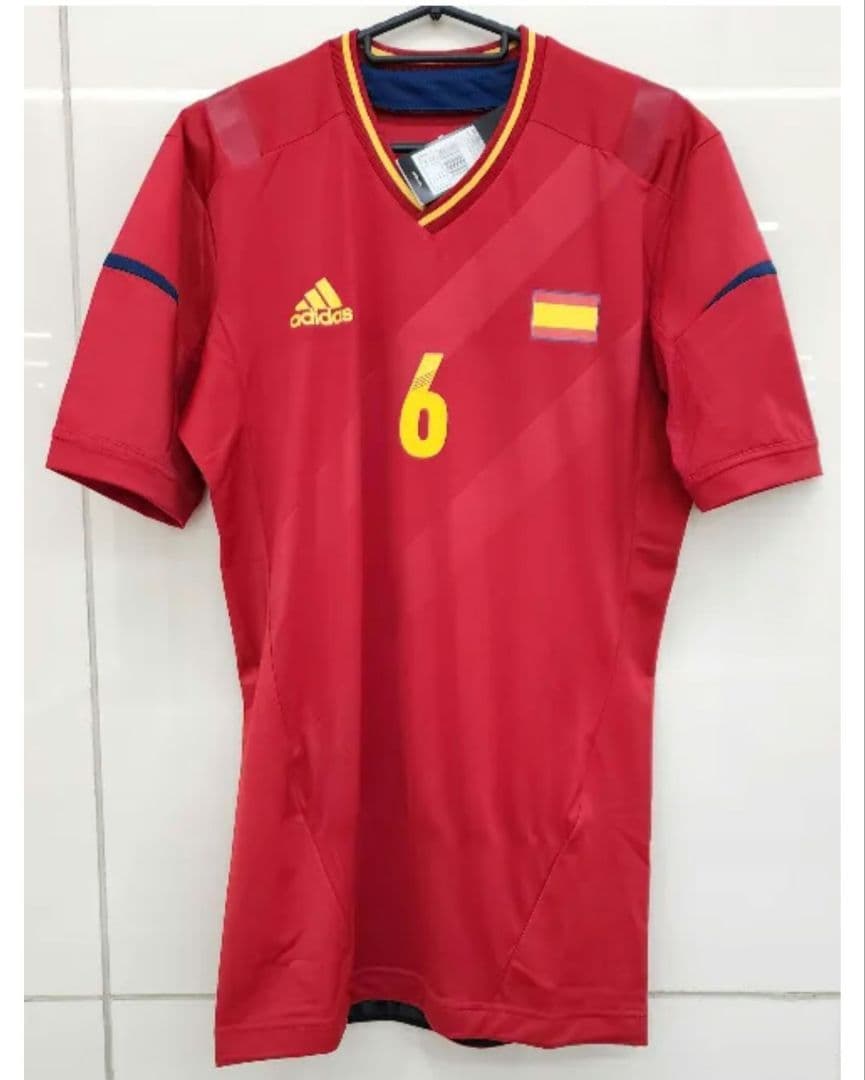 スペイン代表（H)ロンドン五輪２０１２選手用　ジョルディアルバ＃６