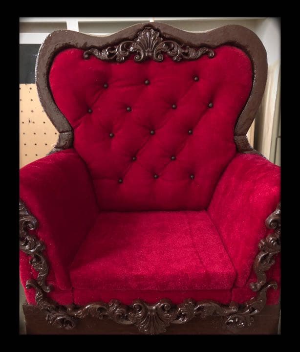 くうにぃ様♡ オーダー追加別品分　球体関節人形（６０㎝ドール用椅子） 姫椅子