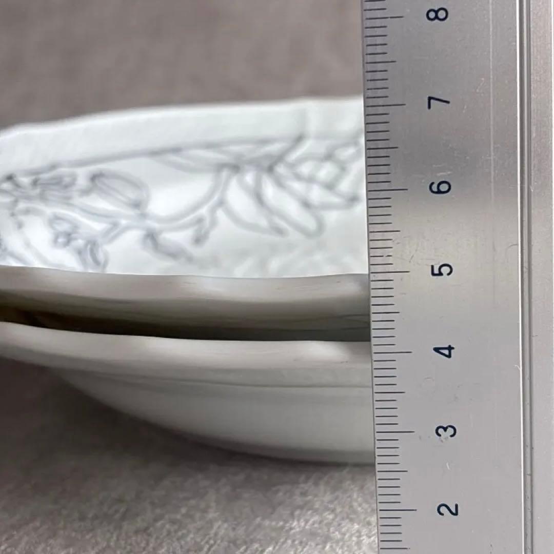 Richard Ginori ラマージュノア ベッキオホワイト ディープ 2枚