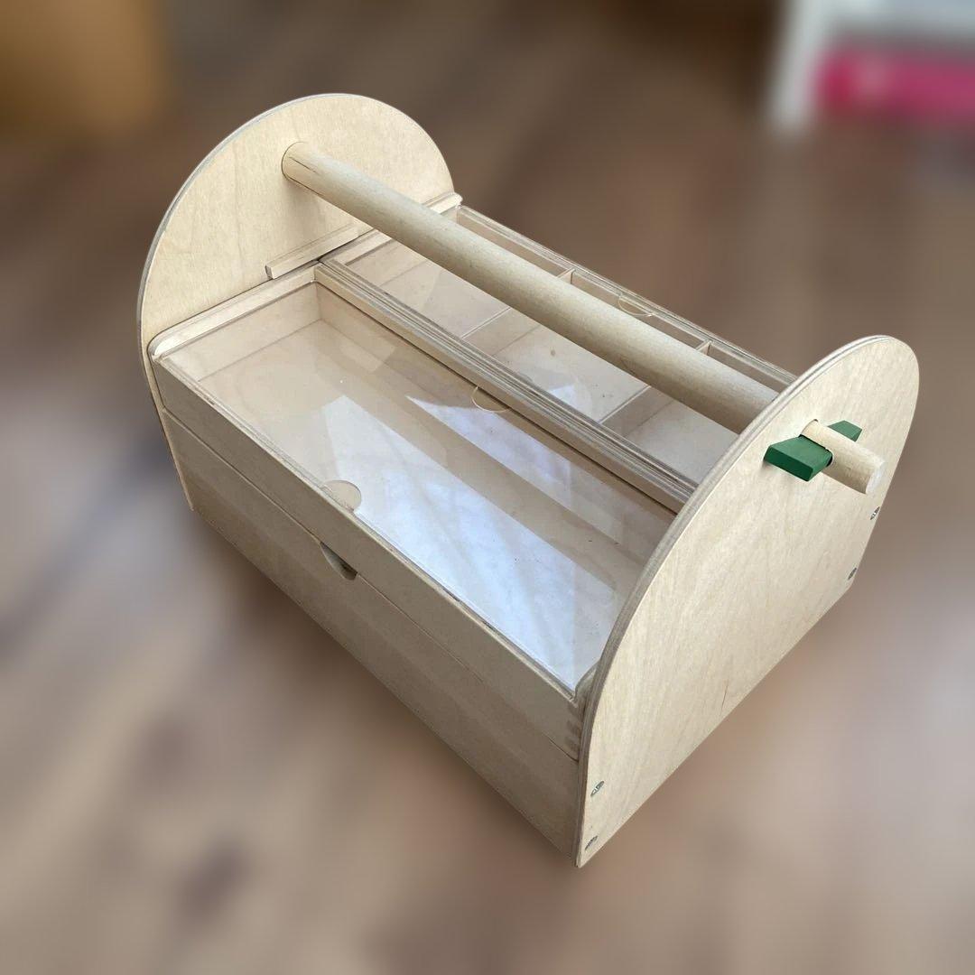 IKEA 木製収納ボックス 603.845.28