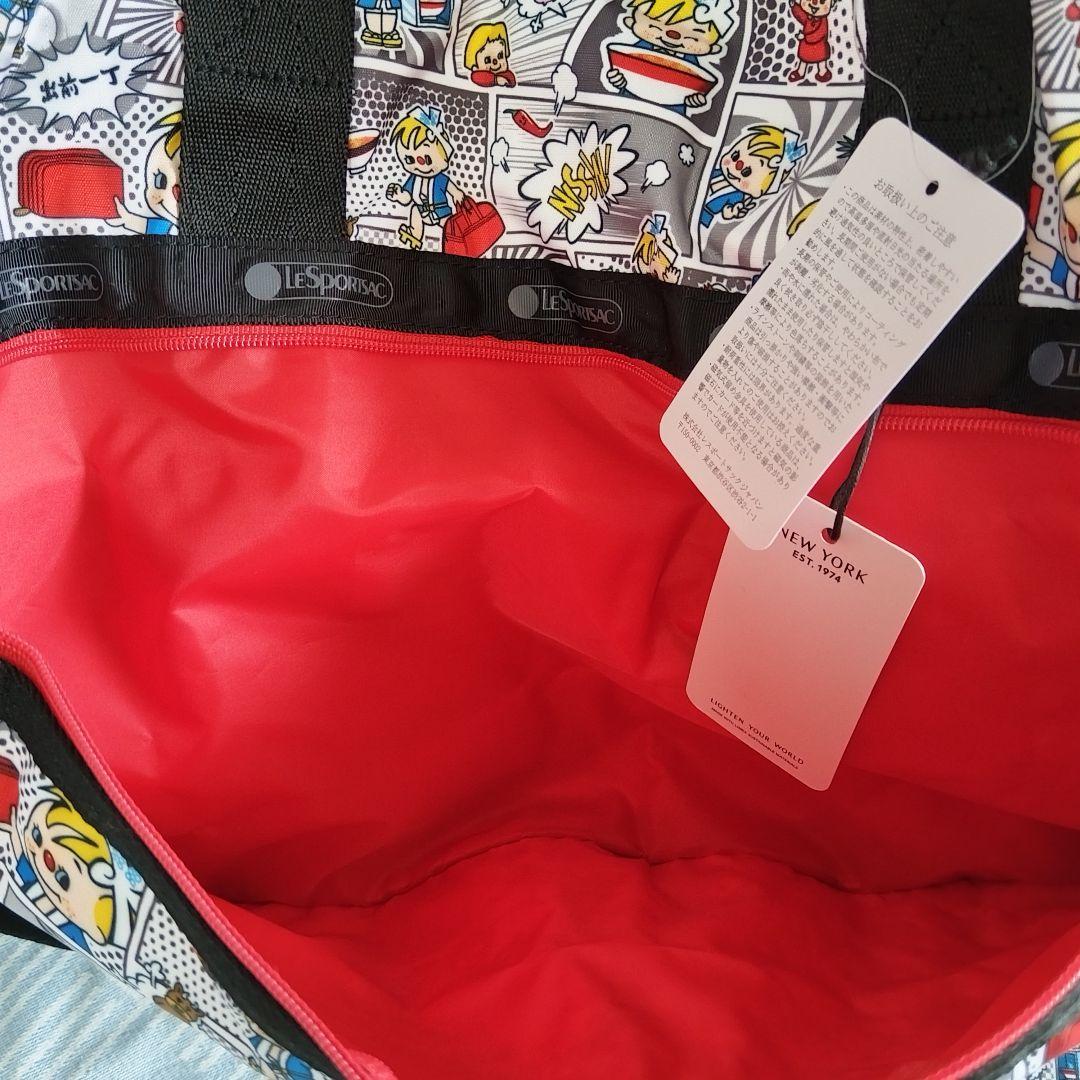 ラスト1点 レスポートサック 出前一丁 コミック トート ボストンバッグ ポーチ