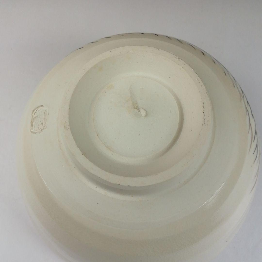 Ｔ３２０　茶碗　『御題　水』『平安　手塚桐鳳 造』　共箱　抹茶碗　茶道具