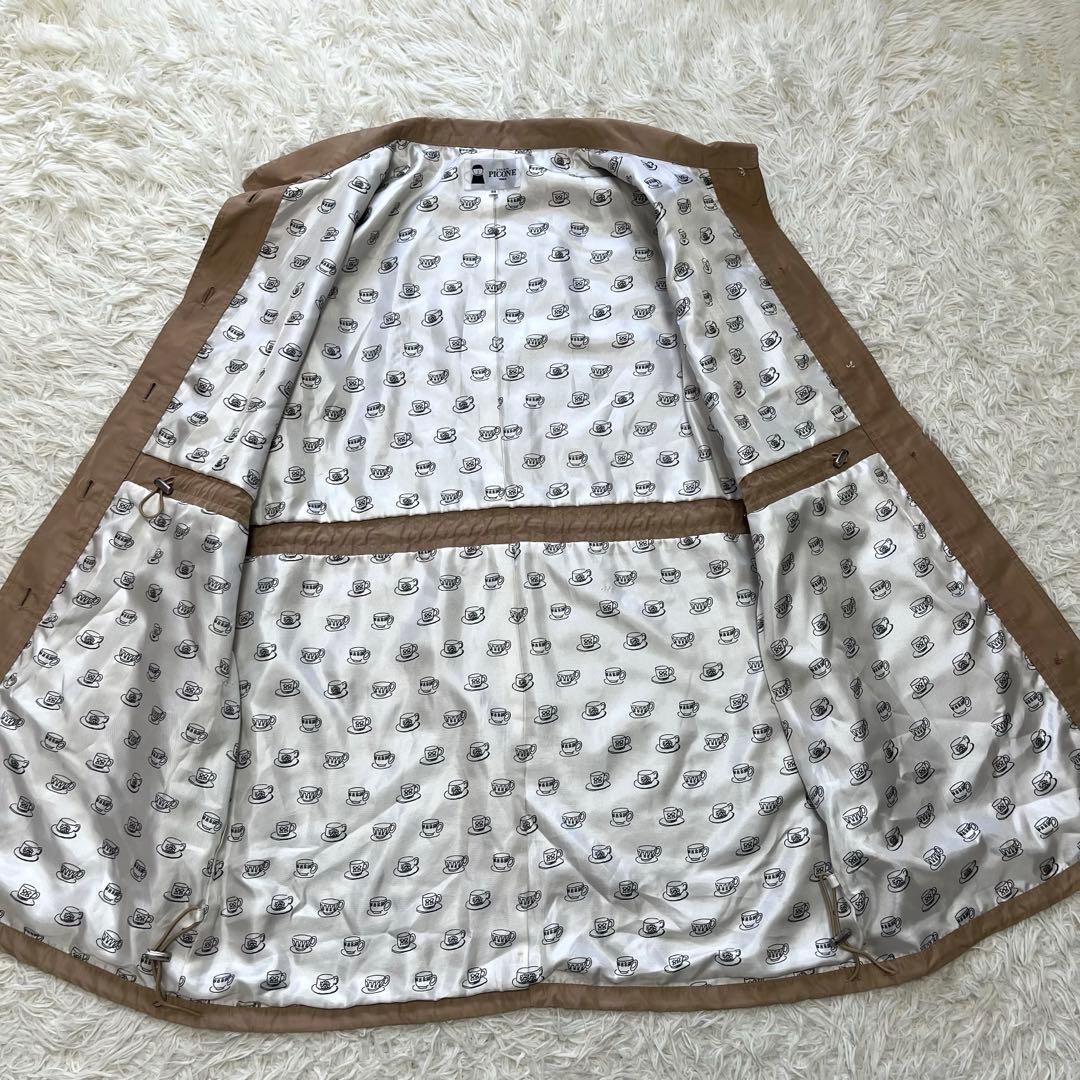 美品✨PICONE ピッコーネ　ナイロンコート　トレンチ　3way 中綿ベスト付