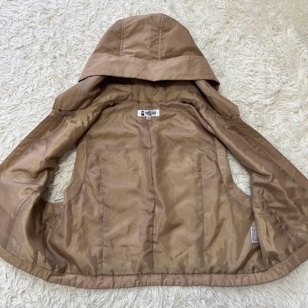 美品✨PICONE ピッコーネ　ナイロンコート　トレンチ　3way 中綿ベスト付