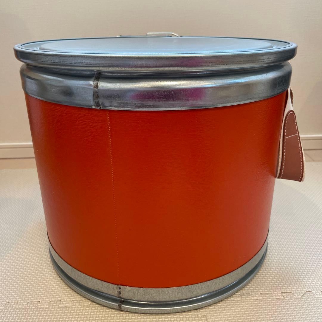 エルメス　馬具缶　サドルボックス