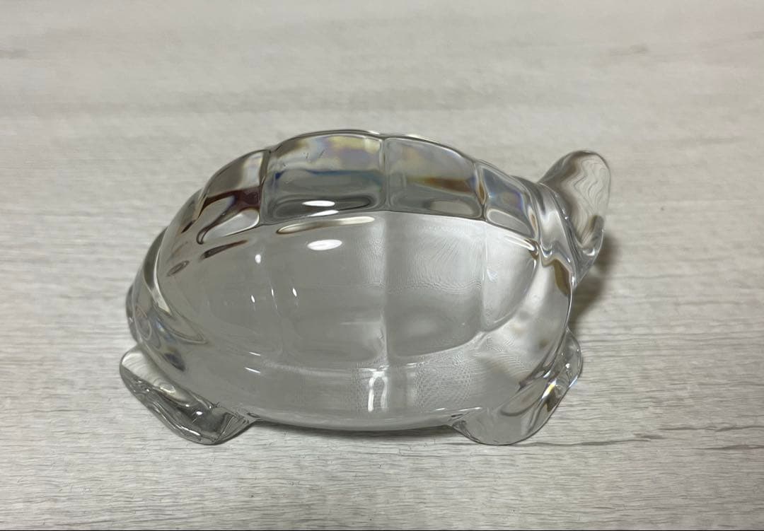 Baccarat バカラ 亀 カメ 縁起物