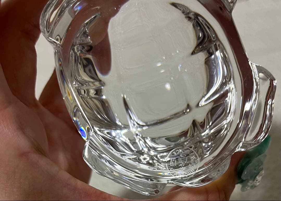 Baccarat バカラ 亀 カメ 縁起物