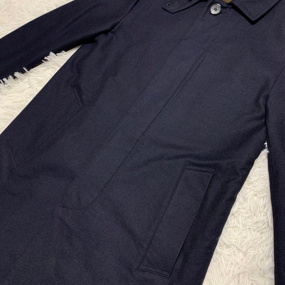 MACKINTOSH マッキントッシュ ステンカラーコート ネイビー 36