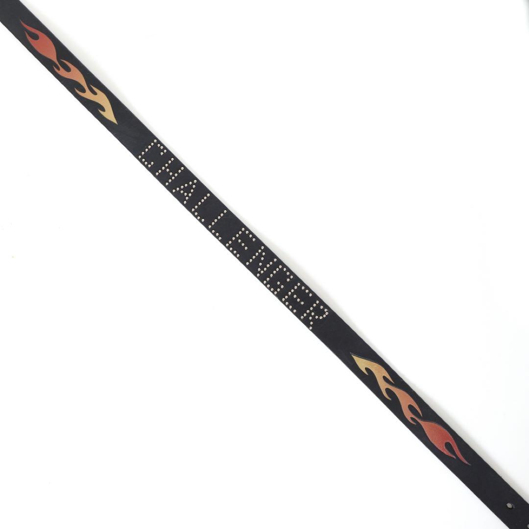 CHALLENGER FIRE LEATHER BELT チャレンジャー