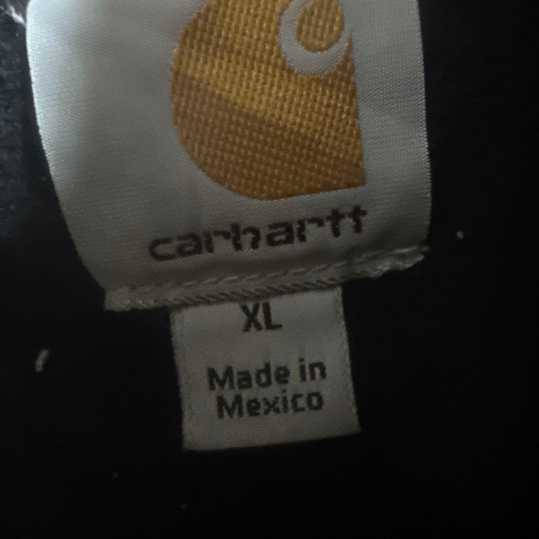 90s.Carhartt フード付きアクティブジャケット XL ブラウン