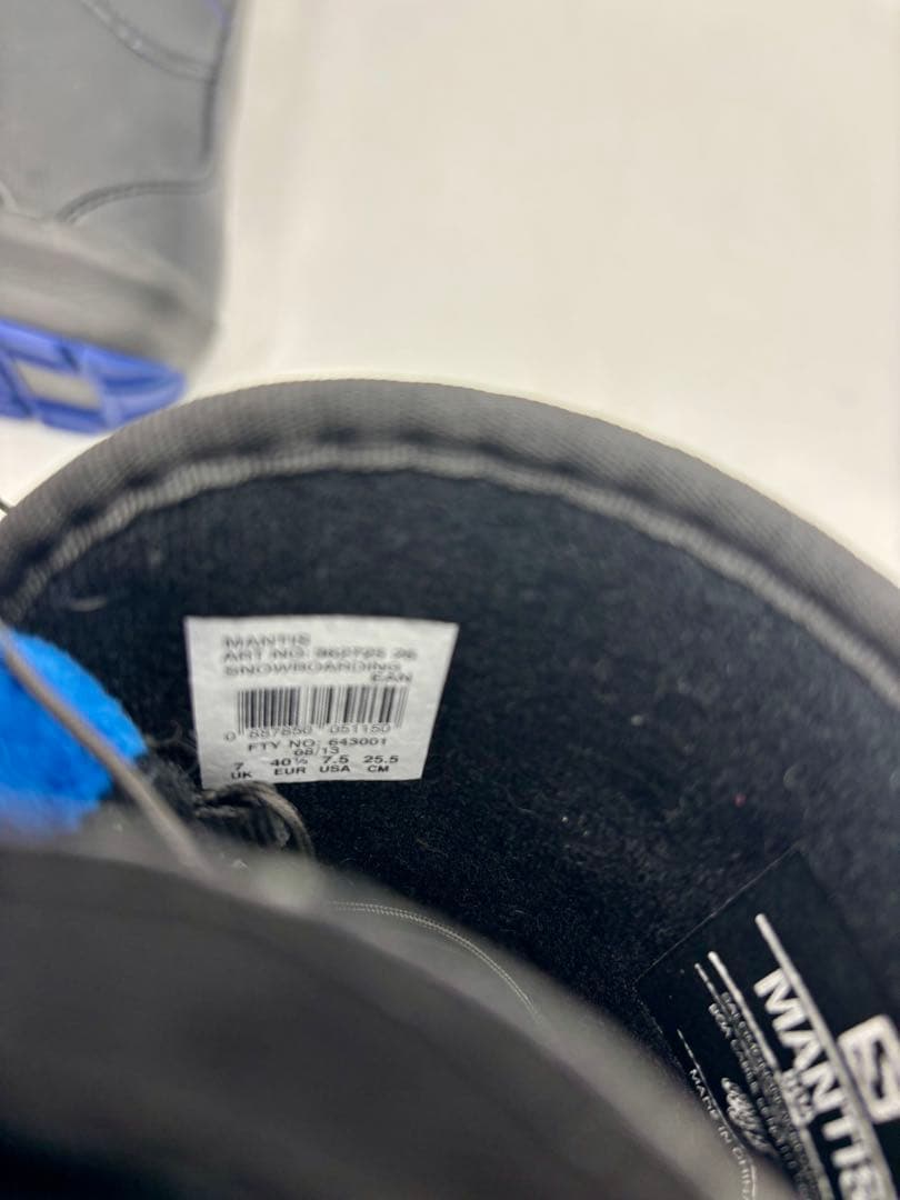 Salomon スノーボードブーツ BOAシステム　25.5センチ