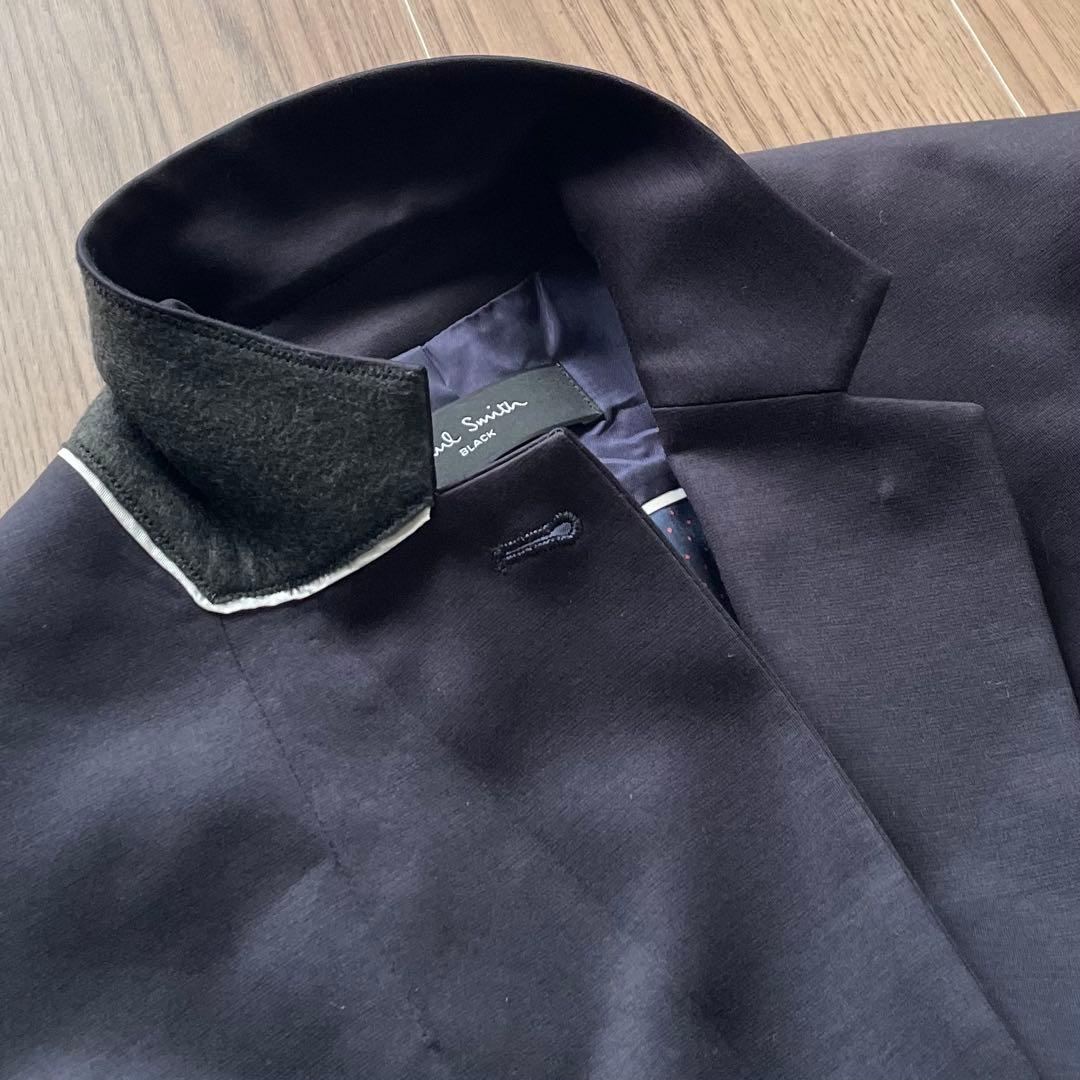 Paul Smith BLACK パンツスーツ　コットンストレッチ　1B 42