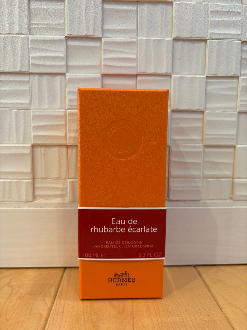 HERMÈS エルメス オー デ コロン オー ドゥ ルバーブ エカルラット