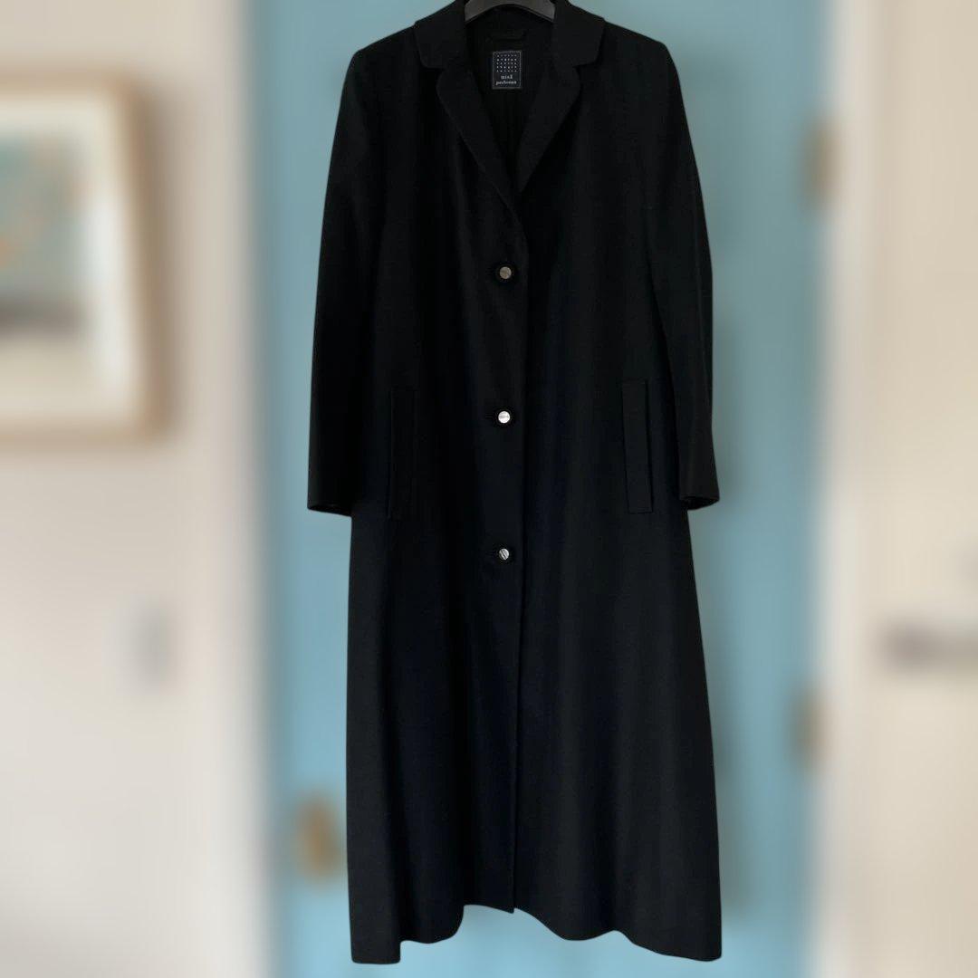 倫ミナペルホネン　ガッレリア　コートカシミヤ100% コートカバー付き