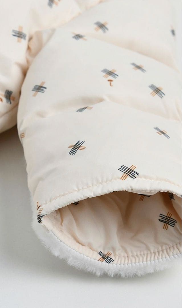 moimoln クロッシーダウンカバーオール