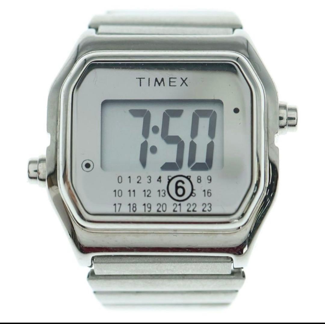 購入用MM6×TIMEX ring watch silver S/M