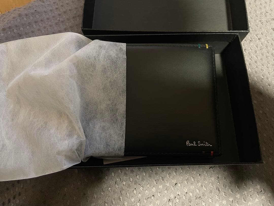 Paul Smith ブラック 二つ折り財布新品未使用品
