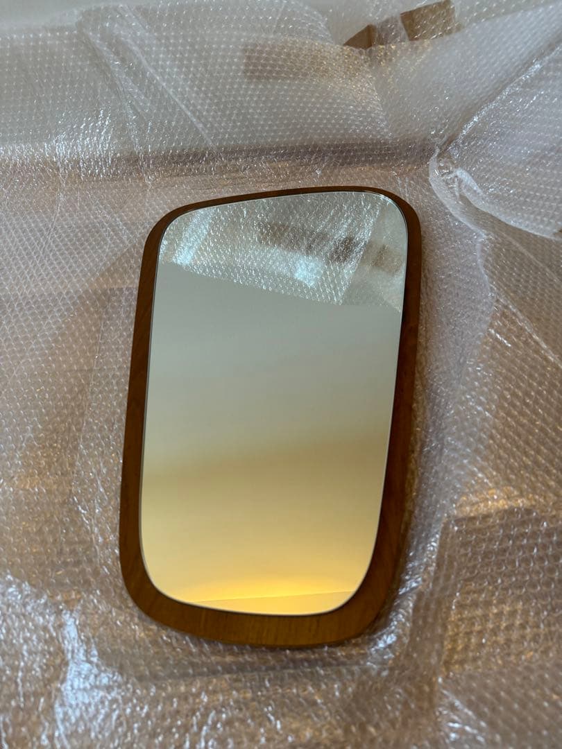 【新品未使用】WALL MIRROR RO-011〈OAK〉SAC WORKS