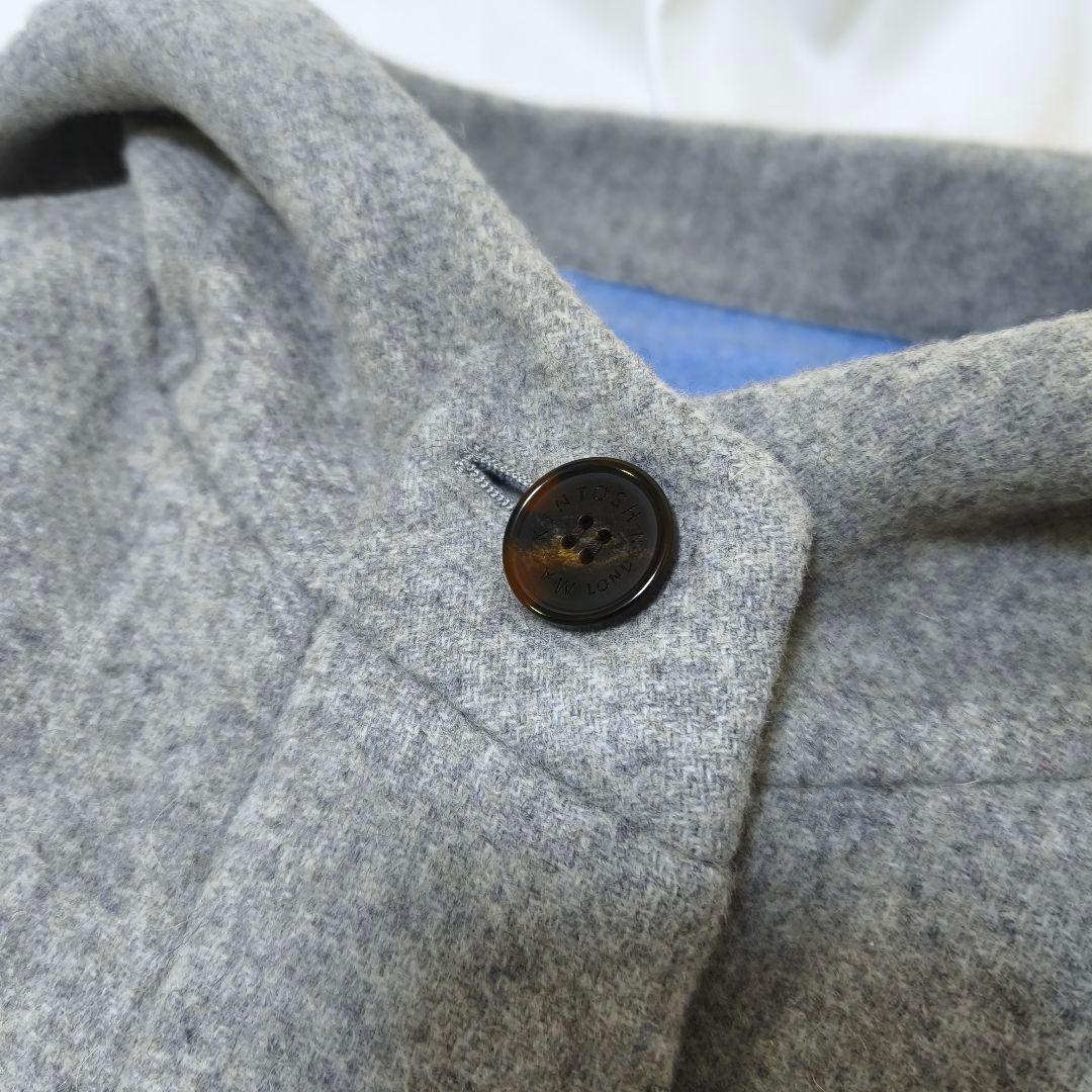 美品✨マッキントッシュロンドン ダブルフェイス フーデッドコート L