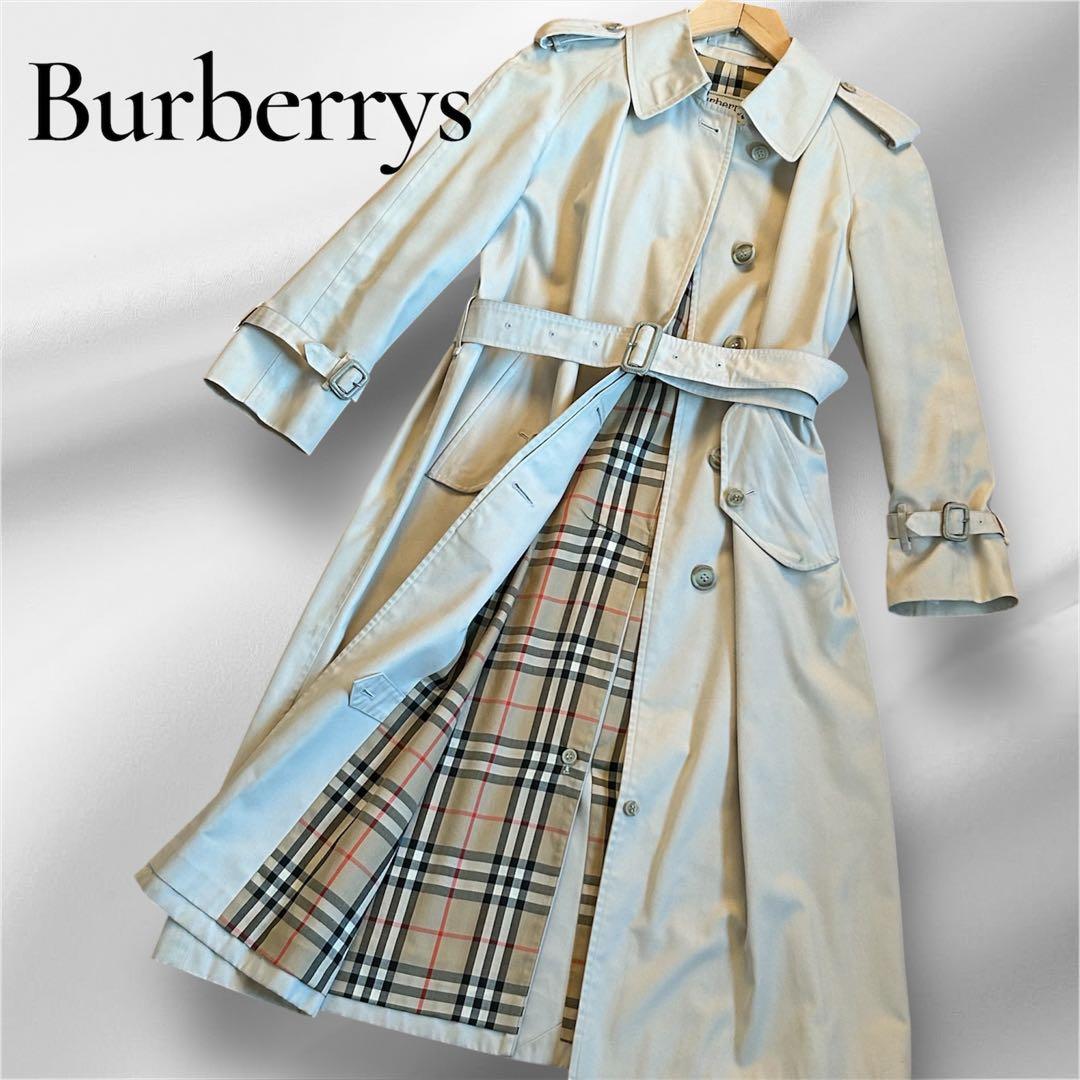 Burberrys ベージュ トレンチコート　ノバチェック　ヴィンテージ