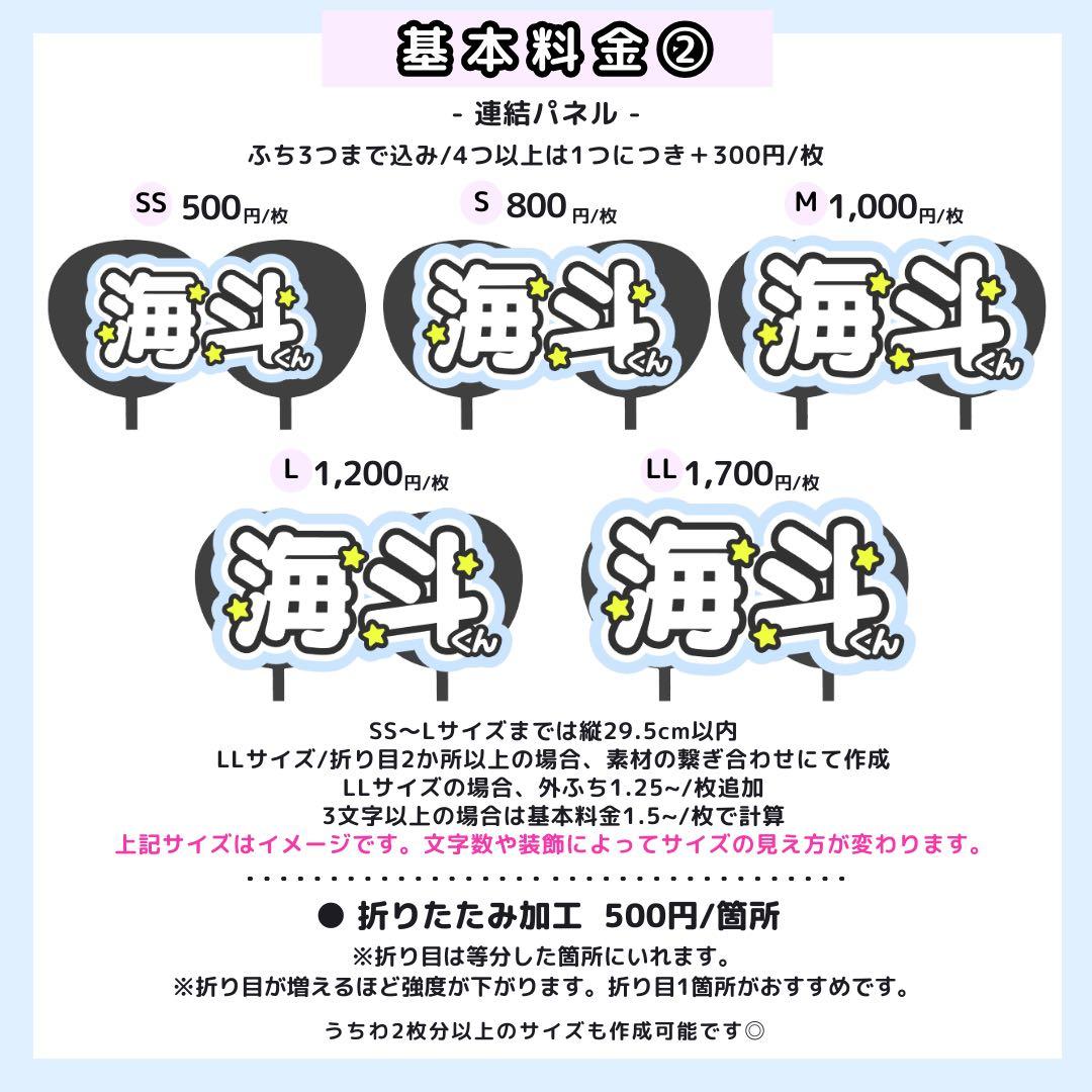 【はやてちま 2/10】S様 うちわ文字オーダー うちわ屋さん 団扇 文字パネル