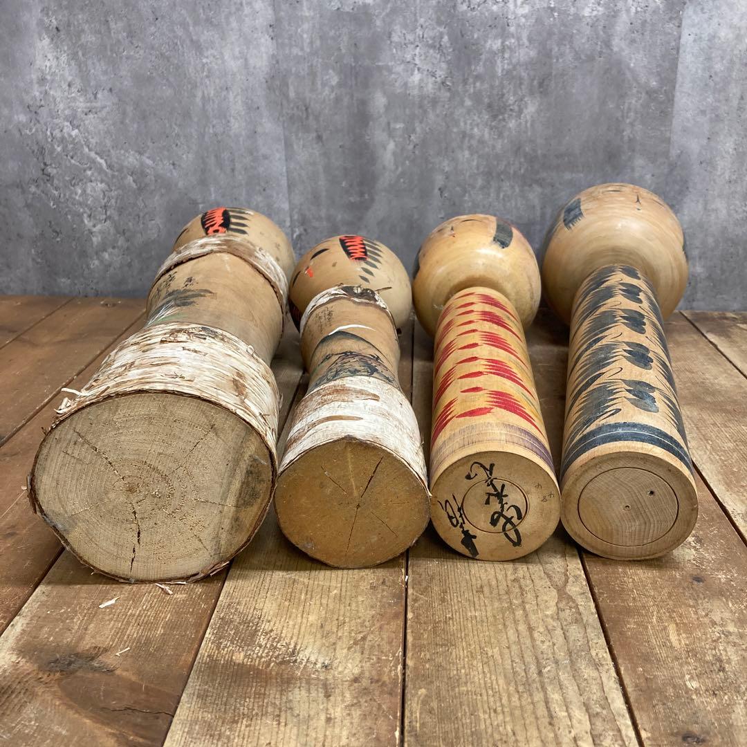 D-3 【希少】伝統こけし 11点セット まとめ売り（白樺・山形・鳴子など）