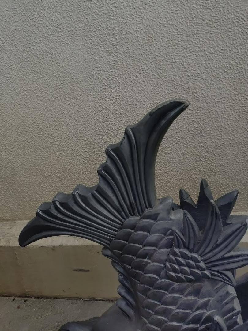 鬼瓦　龍縁起物　置物