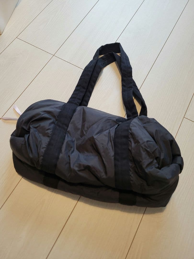 Repetto ナイロンボストンバッグ 黒