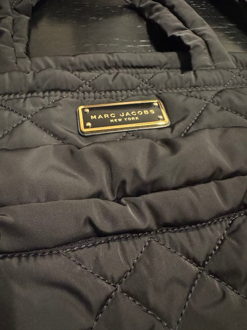 ★MARC JACOBS ブラック マザーズバッグ★