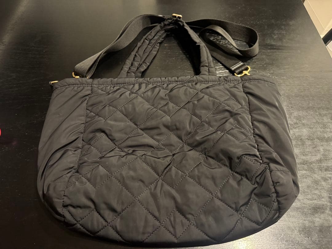 ★MARC JACOBS ブラック マザーズバッグ★