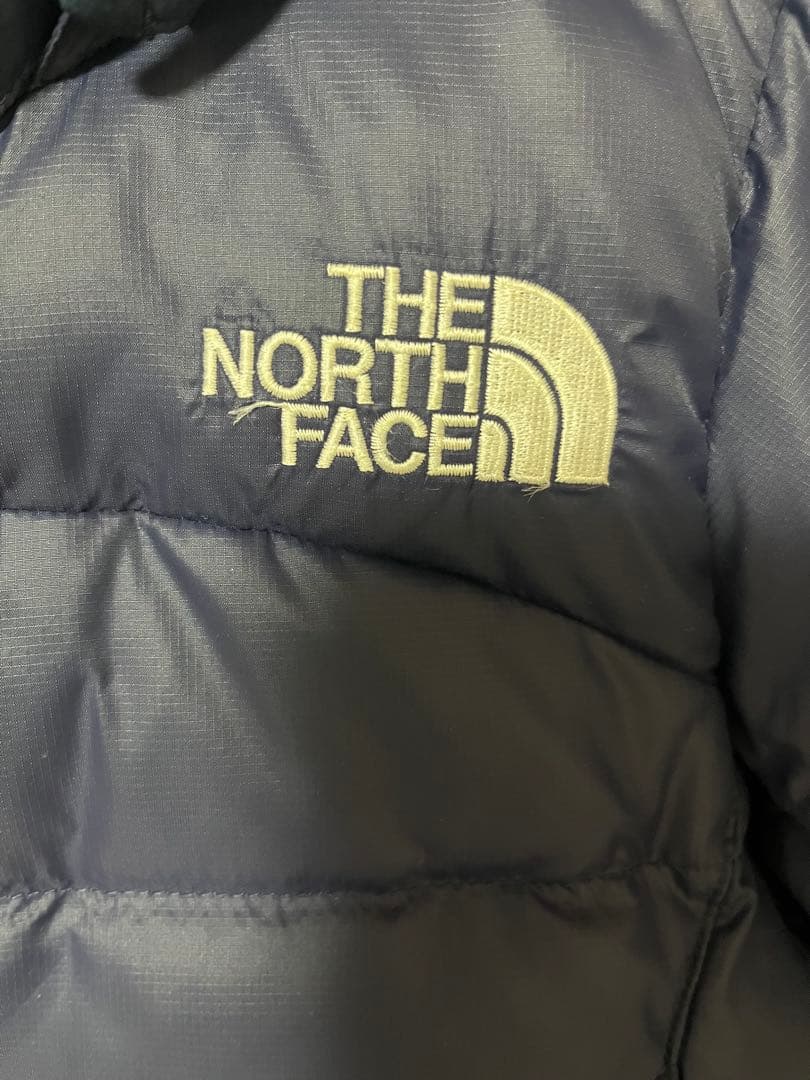 【美品】THE NORTH FACE ネイビー ダウンジャケット　90