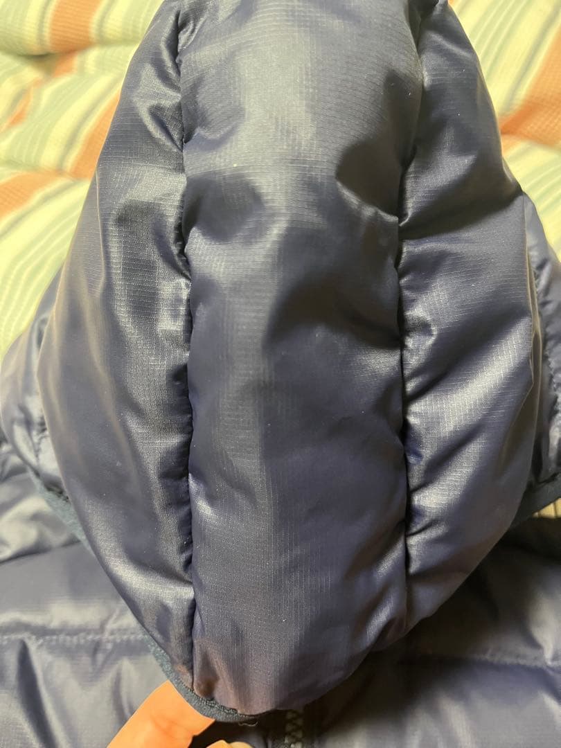 【美品】THE NORTH FACE ネイビー ダウンジャケット　90