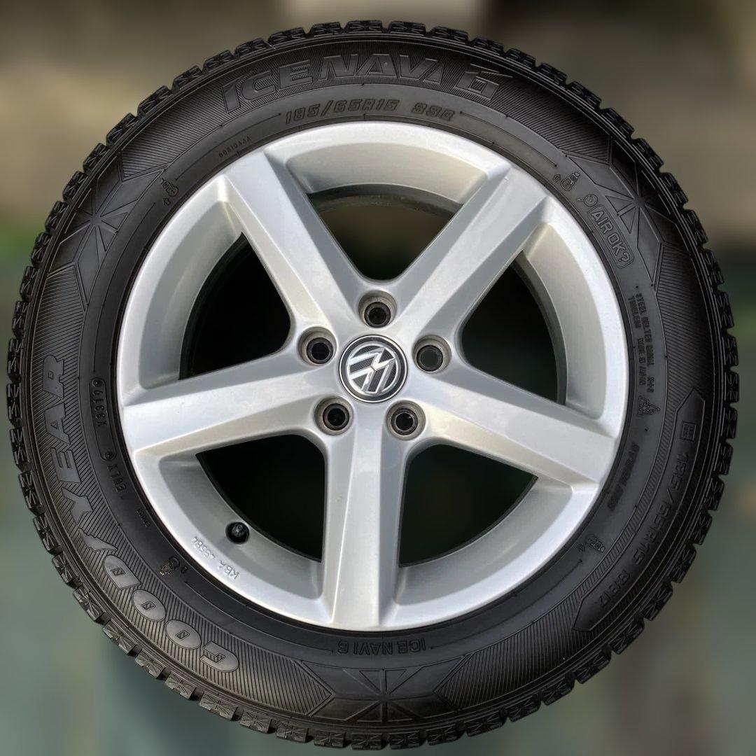 Volkswagen 15インチ純正アルミホイール　アスペン