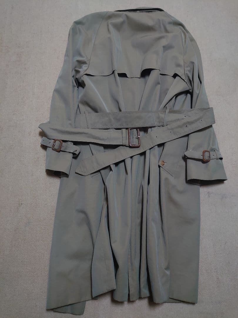 値下げ！美品☆ Aquascutum アクアスキュータム トレンチコート 英国製