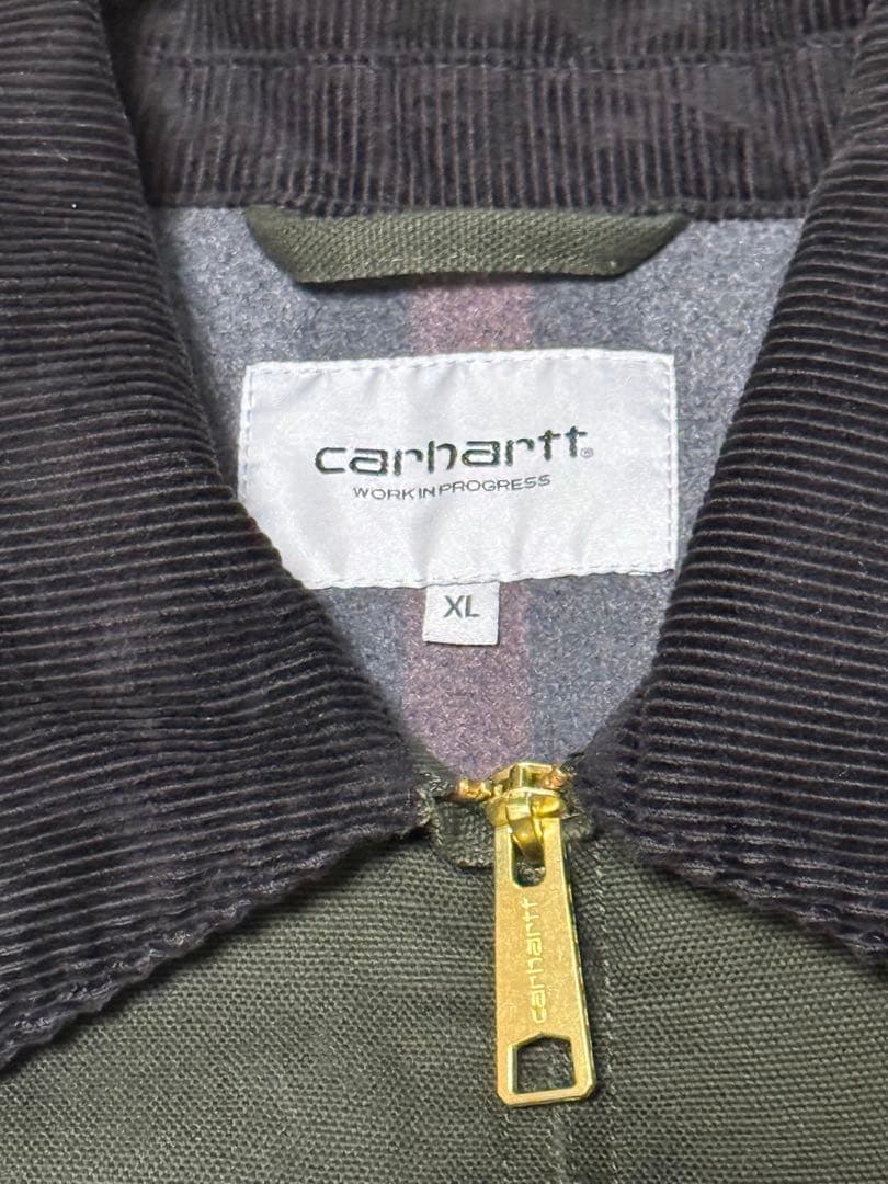 Carhartt wip デトロイトジャケット　オリーブ　モスグリーン　XL