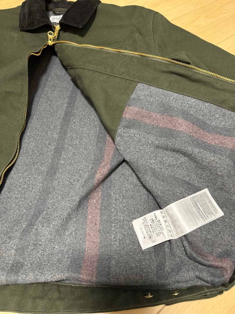 Carhartt wip デトロイトジャケット　オリーブ　モスグリーン　XL