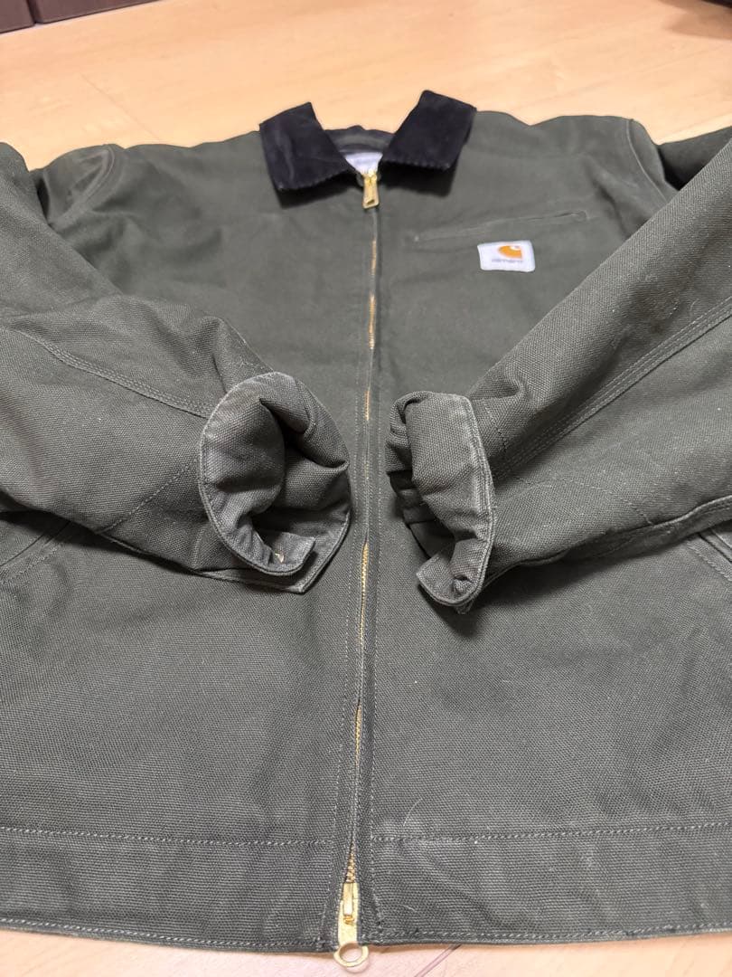 Carhartt wip デトロイトジャケット　オリーブ　モスグリーン　XL