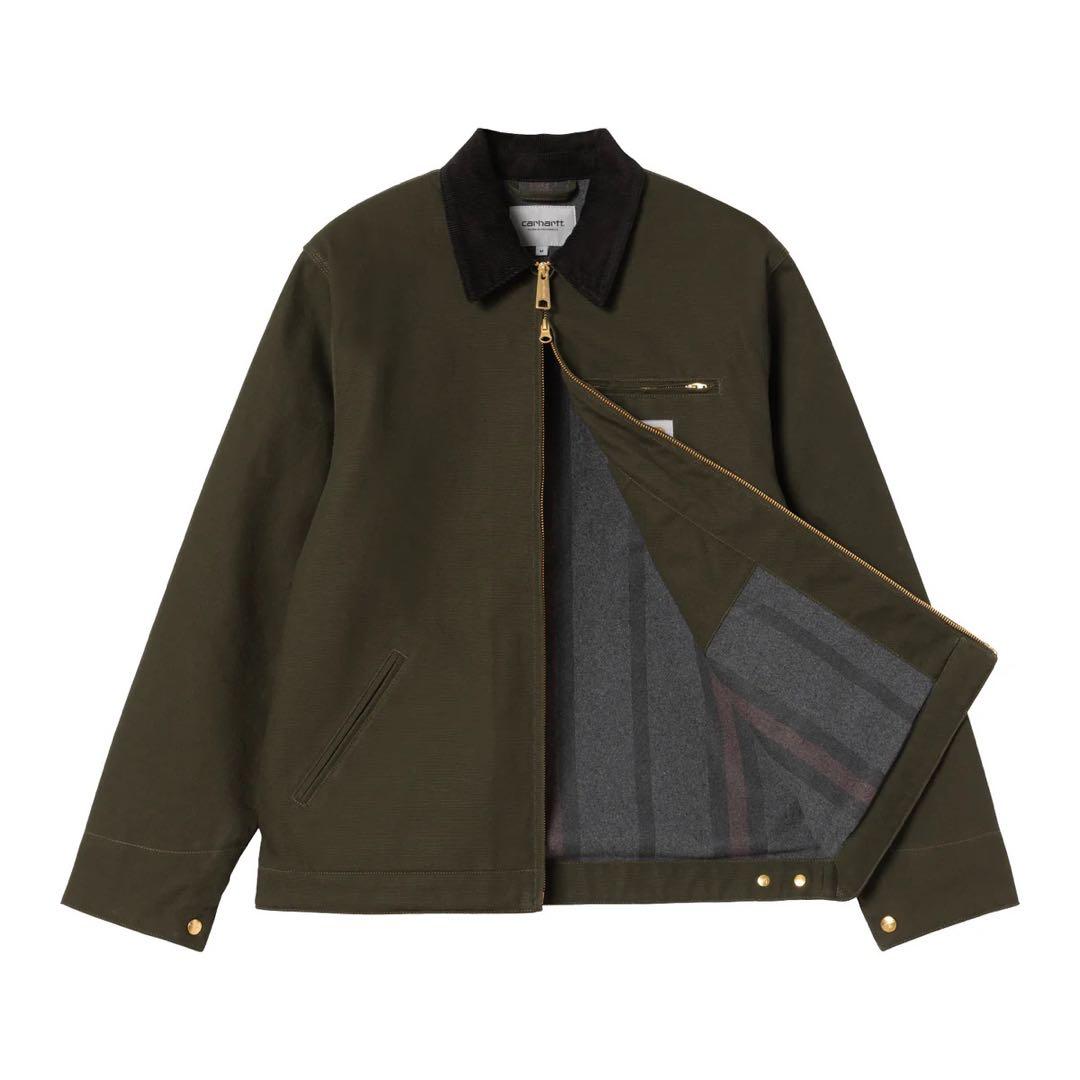 Carhartt wip デトロイトジャケット　オリーブ　モスグリーン　XL