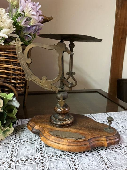 希少 古道具 竿秤 手提げはかり 古美術 骨董 アンティーク ビンテージ