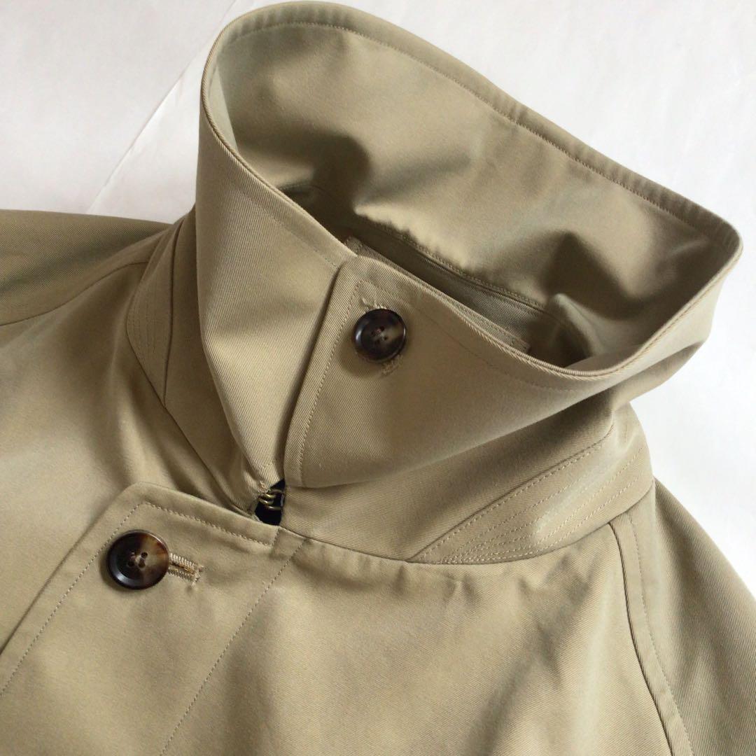 BEAMS F コットンギャバジン \"一枚袖 バルカラーコート 40/西口修平