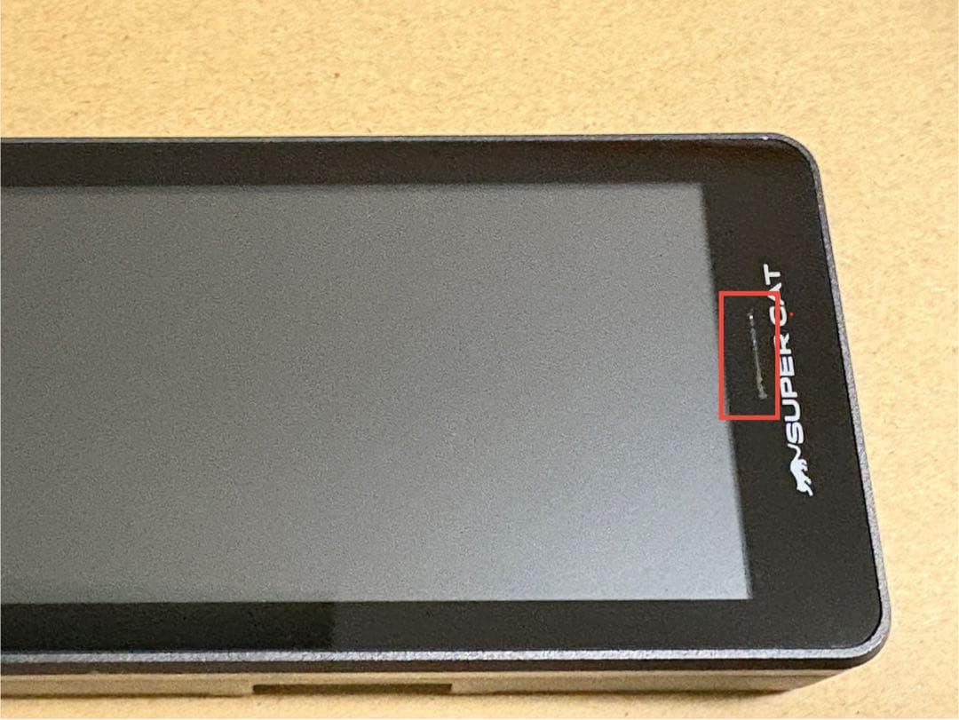 【値下げ】SUPER CAT LS1100 レーダー探知機本体