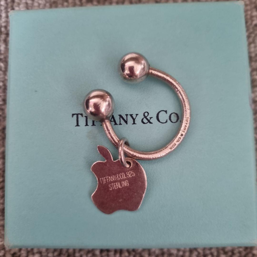 ティファニーTiffany & Co. シルバー 925 アップル　キーホルダー