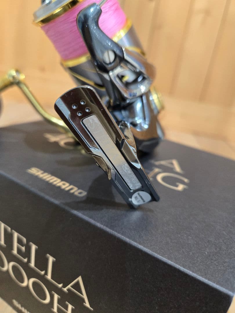 【極美品☆】14'ステラ4000HGパワーハンドルノブ ☆スペアススプール